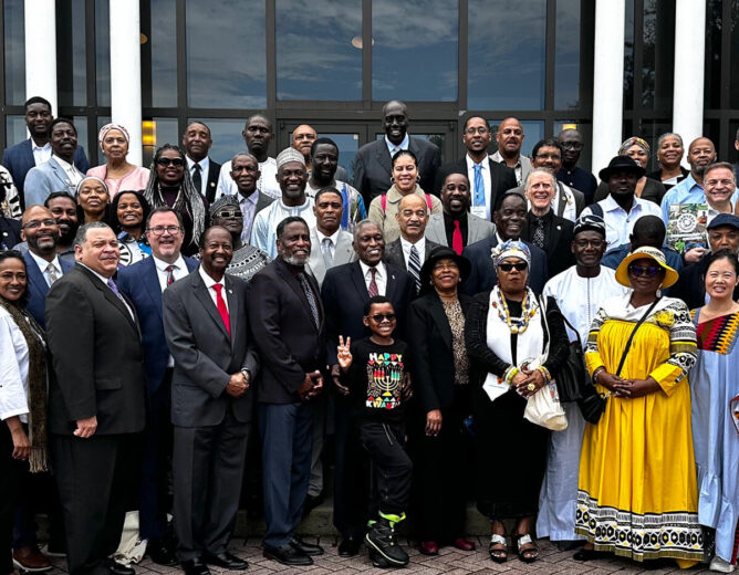 Picture of Attendees at The WCM/HBTSA Annual Conference in Eatonville FL, from Hon. Johnny Ford, Founder, The World Conference of Mayors, and Historic Black Towns And Settlements Alliance, Inc.